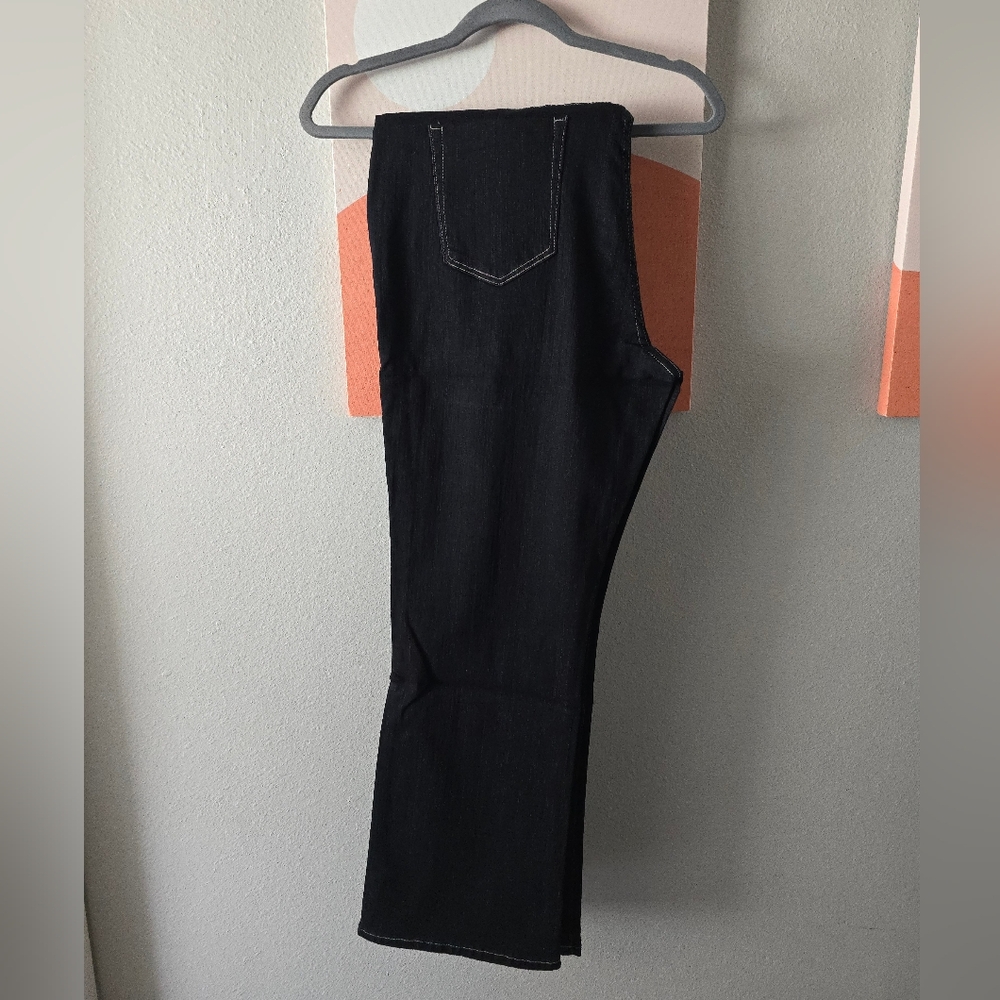 16 Petite CITY CHIC CC Bootleg Petite Denim Jean - Dark Denim